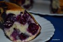 Пошаговое фото рецепта «Сливочный кекс с горьким шоколадом и виноградом»