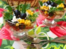 Пошаговое фото рецепта «Салат с курицей, маслинами и сухариками»