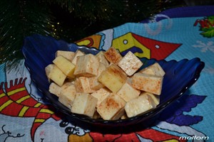 Фото рецепта «Сыр в остро-медовом маринаде»