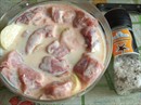 Пошаговое фото рецепта «Шашлык из свинины маринованной в кефире»