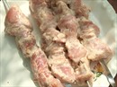 Пошаговое фото рецепта «Шашлык из свинины маринованной в кефире»