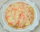 Пошаговое фото рецепта «Салат слоёный с курицей»