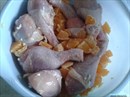 Пошаговое фото рецепта «Куриные голени с мандаринами»