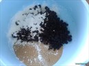 Пошаговое фото рецепта «Рассыпчатый черничный пирог (постный)»