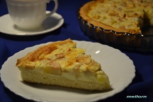 Фото рецепта «Кокосовый тарт с яблоками и грушами» Фото рецепта «Кокосовый тарт с яблоками и грушами»