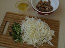 Пошаговое фото рецепта «Постный салат из пекинской капусты с сырыми шампиньонами»
