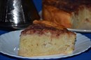 Пошаговое фото рецепта «Сливочно-ванильный пирог с яблоками и клюквенным джемом»