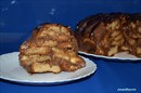 Фото-рецепт «Торт из пряников с заварным шоколадным кремом и бананами»