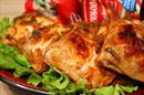 Пошаговое фото рецепта «Подкопченые куриные окорочка в пикантном маринаде»