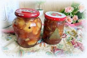 Фото рецепта «Варенье из персика с перцем и малабарской корицей»