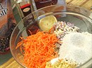 Пошаговое фото рецепта «Морковно-нутовые котлеты»