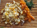 Пошаговое фото рецепта «Салат из кабачков-гриль»