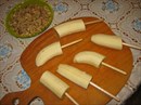 Пошаговое фото рецепта «Десерт БаНаНы в ШоКоЛаДе»