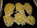 Пошаговое фото рецепта «Куриная грудка с ананасами и сыром»