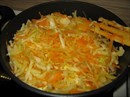 Пошаговое фото рецепта «Кулебяка с тушеной капустой»