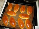 Пошаговое фото рецепта «Нежнейшие пирожки с солеными грибами и рисом»