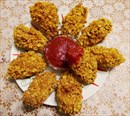 Пошаговое фото рецепта «Куриные стрипсы в хрустящей панировке»