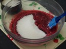 Пошаговое фото рецепта «Вишня с сахаром на зиму»