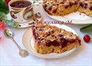 Пошаговое фото рецепта «Вишнёвый пирог»