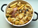 Пошаговое фото рецепта «Рагу с курицей и овощами в духовке»
