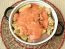 Пошаговое фото рецепта «Рагу с курицей и овощами в духовке»