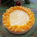 Пошаговое фото рецепта «Муссовый торт Персик»