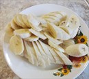 Пошаговое фото рецепта «Торт из пряников с бананами и грецкими орехами (без выпечки)»