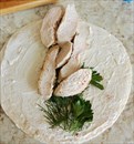 Пошаговое фото рецепта «Тортилья с курицей и овощами»
