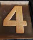 Пошаговое фото рецепта «Торт цифра»