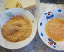 Пошаговое фото рецепта «Жареный сыр в панировке»