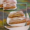 Фото-рецепт «Пирог с карамелизированными яблоками»