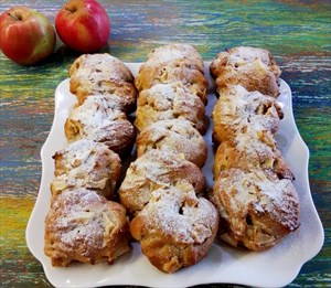 Фото рецепта «Нежное печенье с яблоками»
