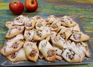 Фото рецепта «Печенье с яблочной начинкой»