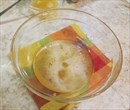 Пошаговое фото рецепта «Зефирки маршмеллоу на апельсиновом соке»