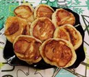 Фото-рецепт «Оладьи с яблоками на кефире»