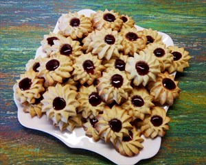 Фото рецепта «Печенье Курабье Бакинское»