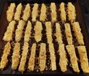 Пошаговое фото рецепта «Палочки из кабачков»