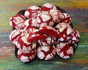 Фото рецепта «Печенье Красный бархат»