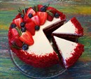 Пошаговое фото рецепта «Торт Красный бархат»