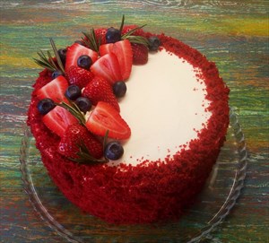 Фото рецепта «Торт Красный бархат»