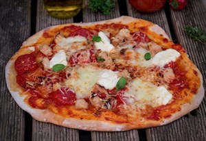Фото рецепта «Тесто для пиццы (как Пицца Хат )»